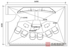 华为TE视频会议室墙壁吸音方案（二）